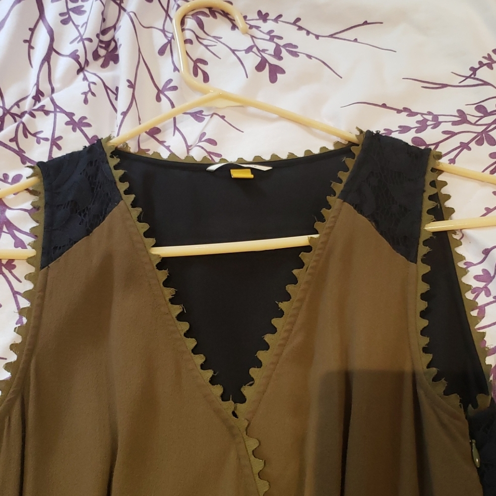 Leifsdottir Sani Olive Lace Jumpsuit - Picture 4 of 17